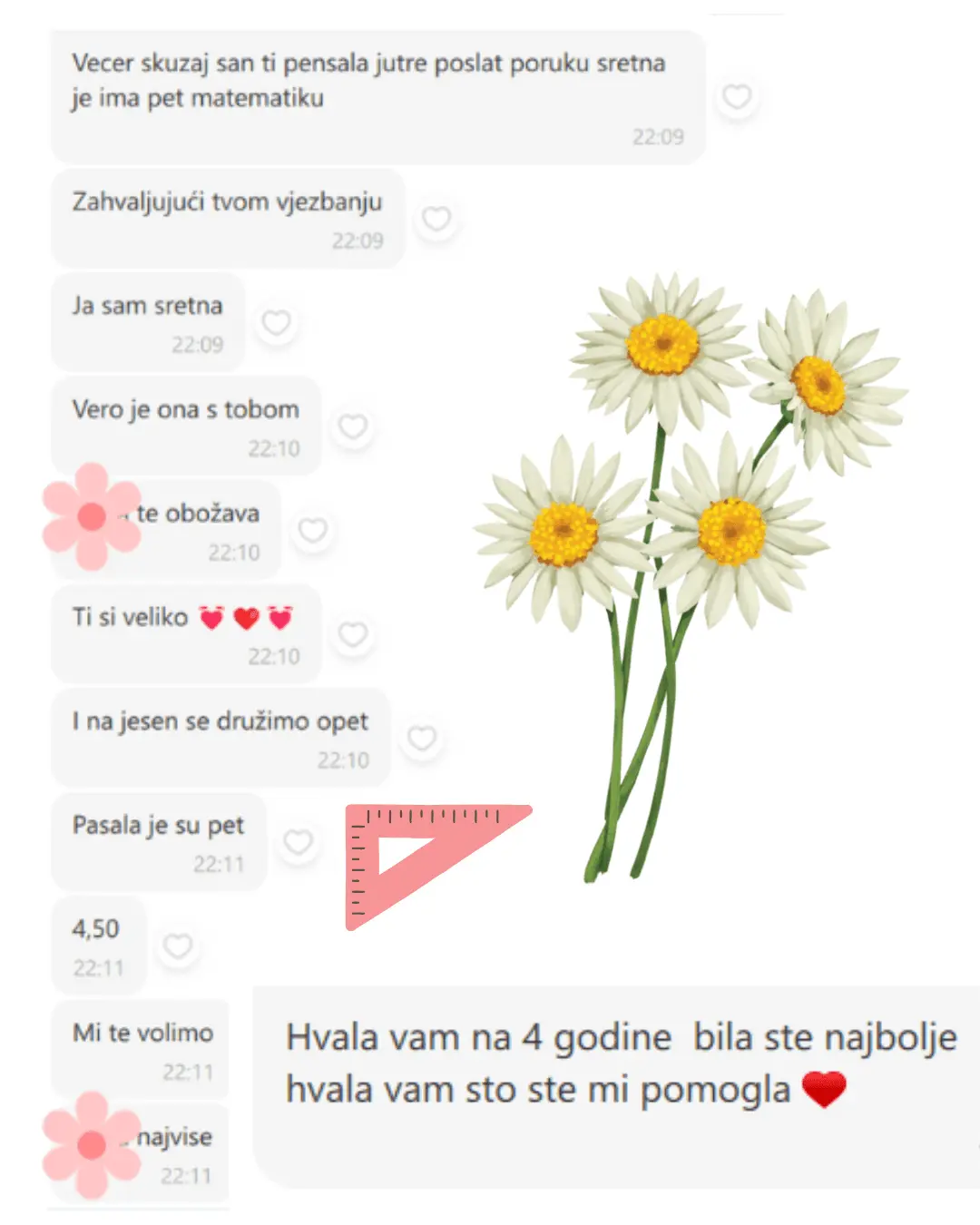Preporuka za strpljiv pristup i slikovita objašnjenja profesorice matematike